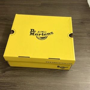 Doc martens brown steel toe Chelsea boots